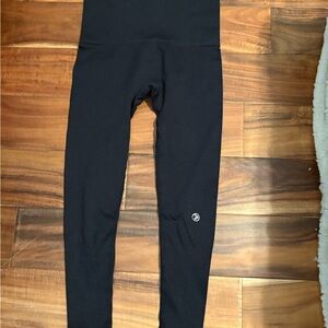 Women’s black‎ Savvi ribbed Black Leggings size small (0451)